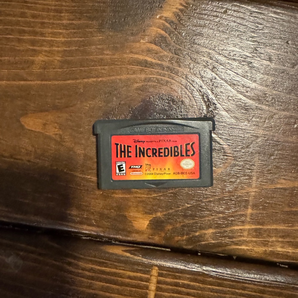 Gameboy Advance Incredible game